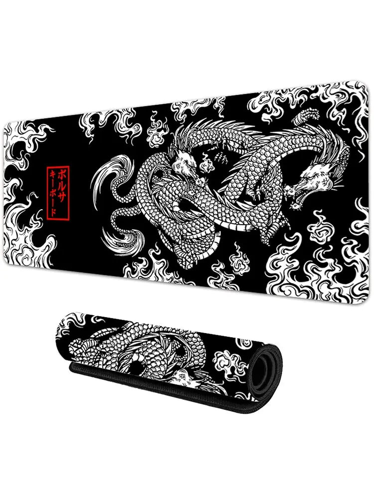 Japanese Dragon Large Gaming Mousepad