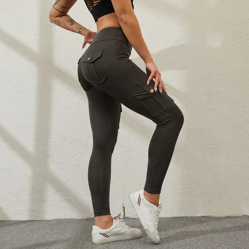 Seamless Yoga Pant with Pocket Women's Sport Leggings